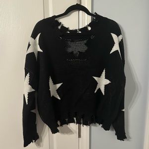 SHEIN star sweater